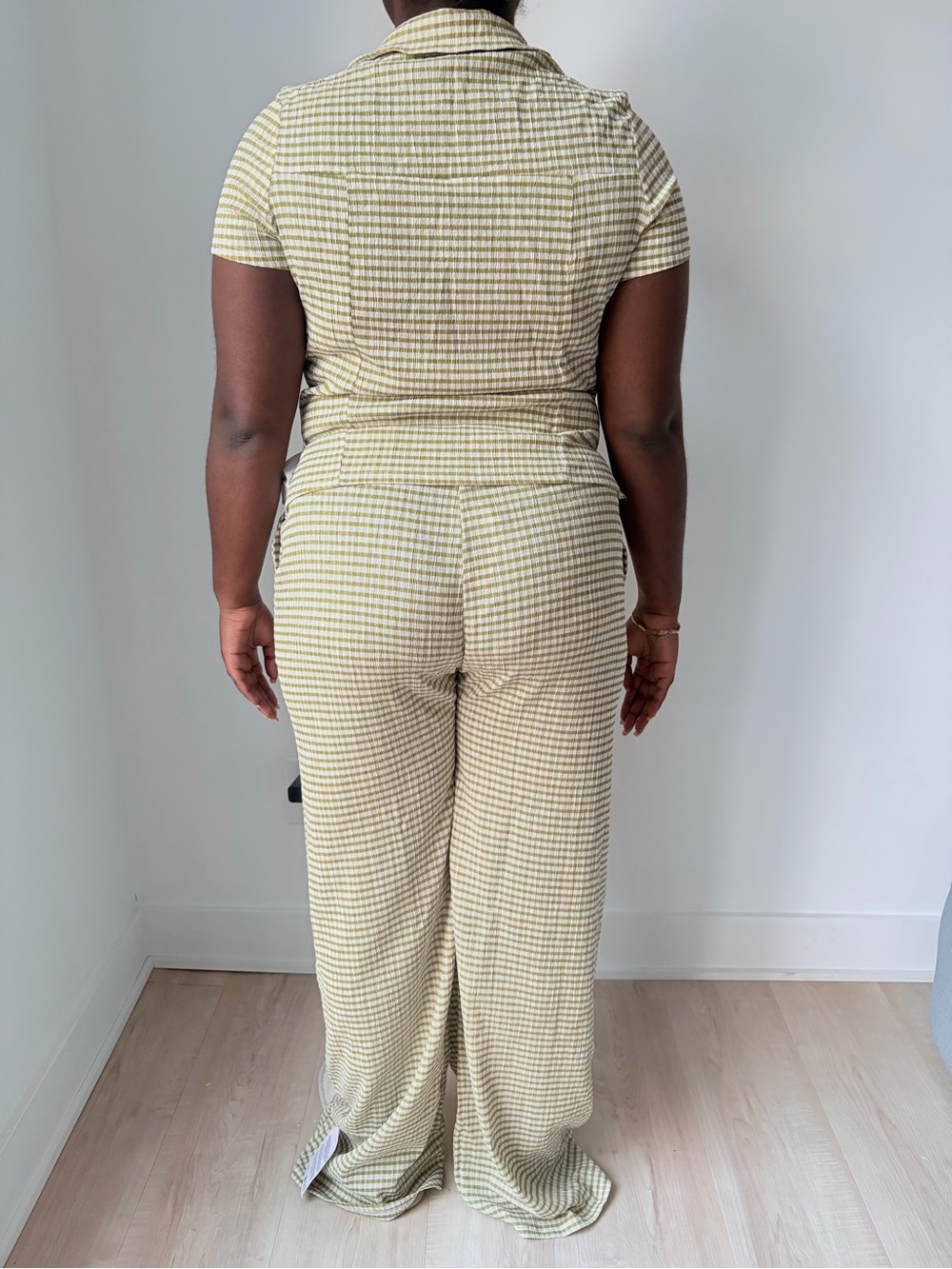 Green Gingham Matching Set - Picture 6 of 6